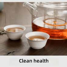 加厚一次性高溫耐用且無異味健康甘蔗纖維 (咖啡) (紅酒) (茶) 紙杯 (50個)，節日、派對必備 - 彩色 - 查看 9