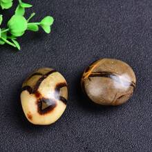 3 Đá Quý Tự Nhiên Massage Năng Lượng Septarium Lòng Bàn Tay Đá Sấy Chữa Bệnh Reiki Trị Liệu Thiền Tặng Phản Ứng UV - 150g~200g (3~4cm/CÁI 3 CÁI) - Xem 4