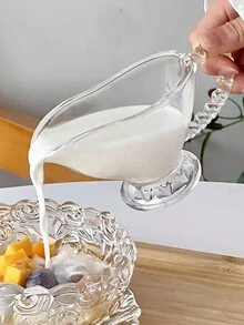 1 件创意魔灯形咖啡玻璃杯带碟，适用于浓缩咖啡/卡布奇诺/拿铁玛奇朵等，耐高温