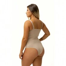 Women Shapewear Bodysuits - 巧克力棕 - 查看 2