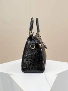 Fashionable And Personalized Crocodile Pattern Soft Leather Bag For Middle-Aged And Young Women, Simple And Versatile For Travel, Office, Tourism, And Business Trips, Best Mother's Day Gift Ideas, Mother Day Gifts, Mom Gifts, Mommy's Essentials, Mommy Bag For Going Out, Eye-Catching Work Bags For Women