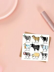 「聽說今天是你的生日、牛頭不對馬嘴、趣味搞笑、生日賀卡、笑話、Jelly Armchair」 - 紅色 - 查看 1
