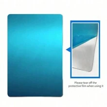 1 pieza Alfombra de refrigeración de verano para mascotas hámsters/conejos/cobayas, tabla de aluminio para disipar el calor