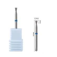 1pc Butterfly Shaped Diamond Nail File, Nail Prep Grinding Head For Excess Gel Removal And Cuticle Grinding - Multicolor - View 7