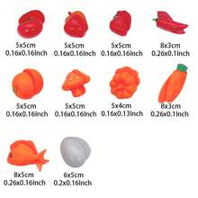 66 Pcs Fruit Cut Toys Chi Che Le Fun Toys Set Simulated Kitchenware Fruits And Vegetables Pizza - Multicolor - View 4