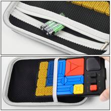 ALKOO Estuche compatible con juegos de cerebro Giiker Super Slide, bolsa de almacenamiento organizador para rompecabezas de acertijos cerebrales, soporte para juegos de rompecabezas Flow Slider - Negro - Ver 5