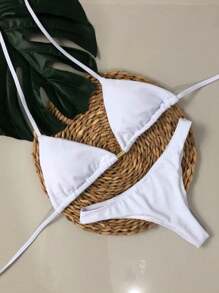 Women Bikini Sets - trắng - Xem 2