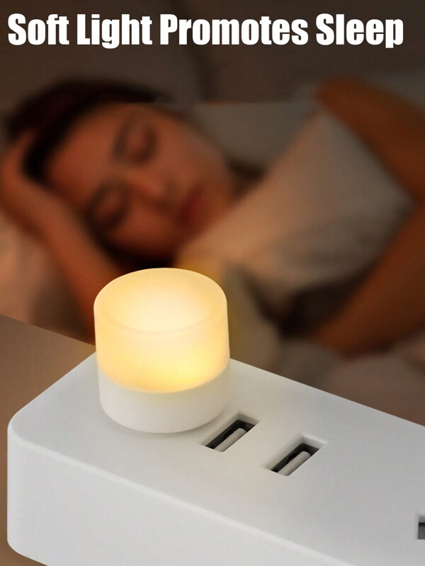 2/3/5 Stücke tragbare USB betriebene mini Glühbirne Nachtlicht, Schlafzimmer Nutzung kleine Nachtbeleuchtung, Babyzimmer Nachtlicht, geeignet für Camping Nachtlicht, Kinderzimmer Nachttischbeleuchtung und Nachtlese Licht
