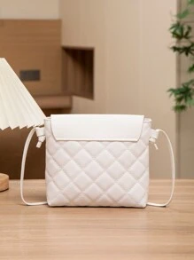 Borsa A Tracolla Bianca - Bianco - Visualizzare 2