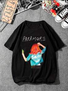 Men T-Shirts - 黑色 - 查看 1
