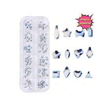 Rhinestones & Decorations - Dusty Blue - View 1