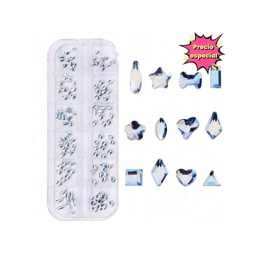 Rhinestones & Decorations - Dusty Blue - View 1