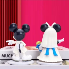 Wedding Couple Doll Toys, Wedding Gifts, Cake Decorations, Festive Gifts - Multicolor - View 3