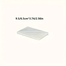 100 Pack Thermal Laminating Pouches, 3.74*2.56in, Clear Plastic Film For Sealing Photos And Documents