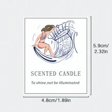 30pcs Scented Candle Labels For DIY Scented Candles - As Shown - View 5