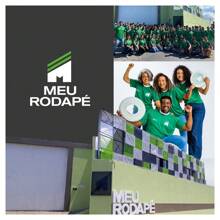 Meu Rodape Wall Stickers - trắng - Xem 6