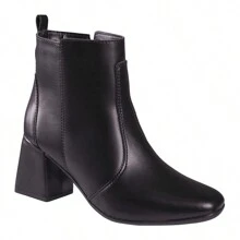 LAZZLU SHOES Women Fashion Boots - Black - View 3