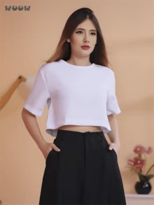 Women Two-Piece Outfits - 白色 - 查看 4