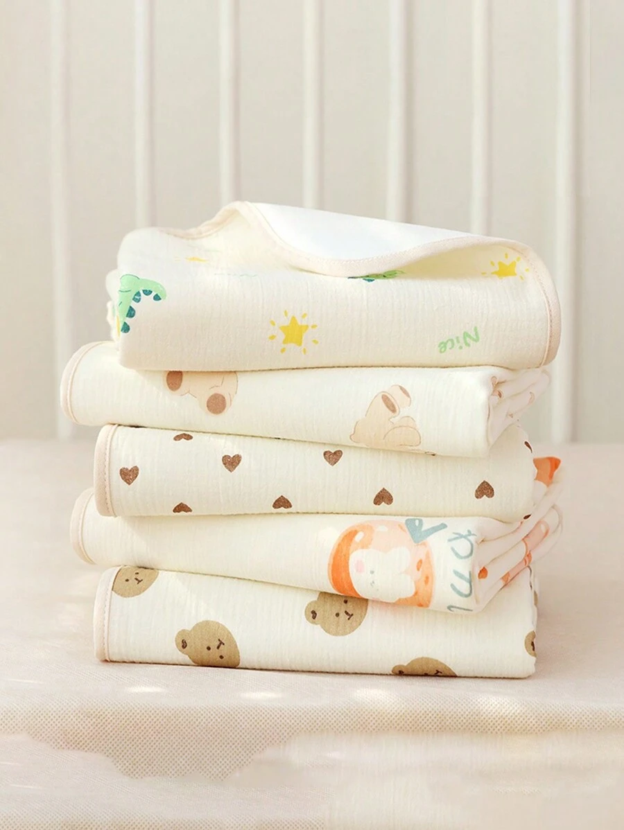 1 件适合所有季节的各种款式可洗尿布垫、月经期垫