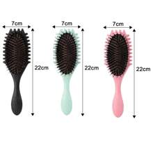 1入捲髮定義刷，捲髮刷，2024最佳捲髮定義造型刷，減少扯髮和卷曲分離，梳通、塑造和定義捲髮，適用於女士和男士的造型工具