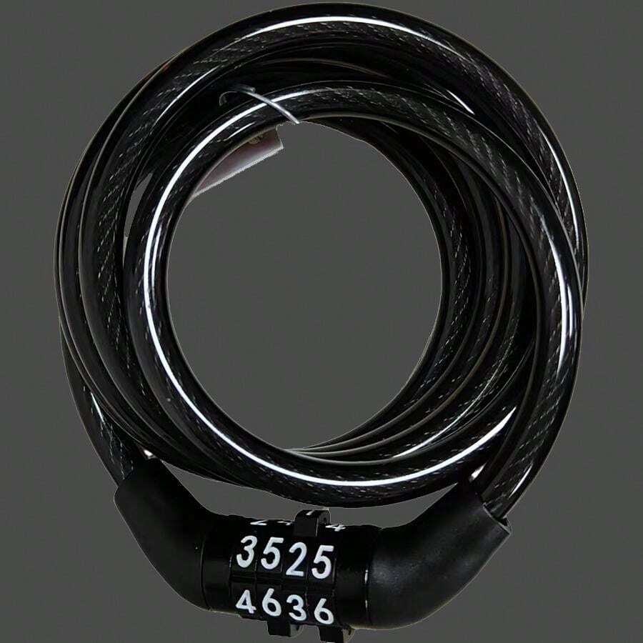Bike Lock Combination 12ft Combination Cable Lock 4-Digit