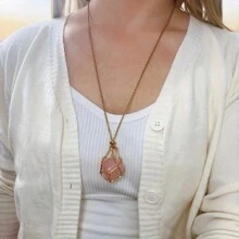 قلادة قفص من الفولاذ المقاوم للصدأ العصرية، حامل قفص مضفر قابل للتعديل، تأتي بلوني الذهب والفضة، مناسبة كهدية مجوهرات للنساء والرجال