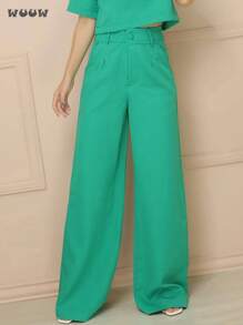 Women Two-Piece Outfits - màu xanh lá - Xem 4