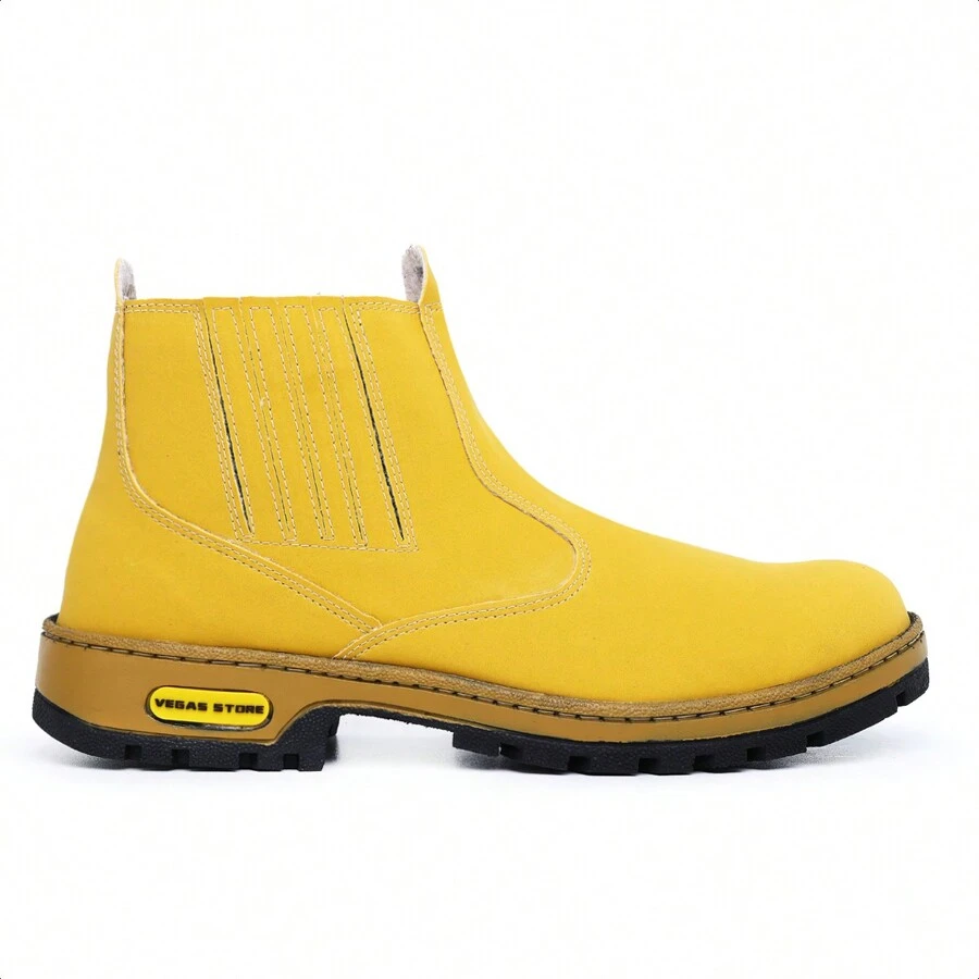 Men Boots - 黃色 - 查看 1