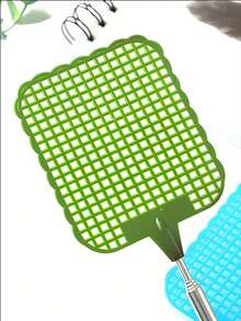 2pcs Random Color Fly Swatters With Extendable Thick Stainless Steel Mesh, Manual Multifunctional Mosquito Swatter For Home Use - Multicolor - View 5