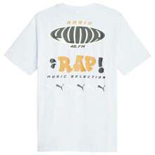 Graphics FM T-Shirt - Boyfriend Style Men's - Icy Blue - View 5