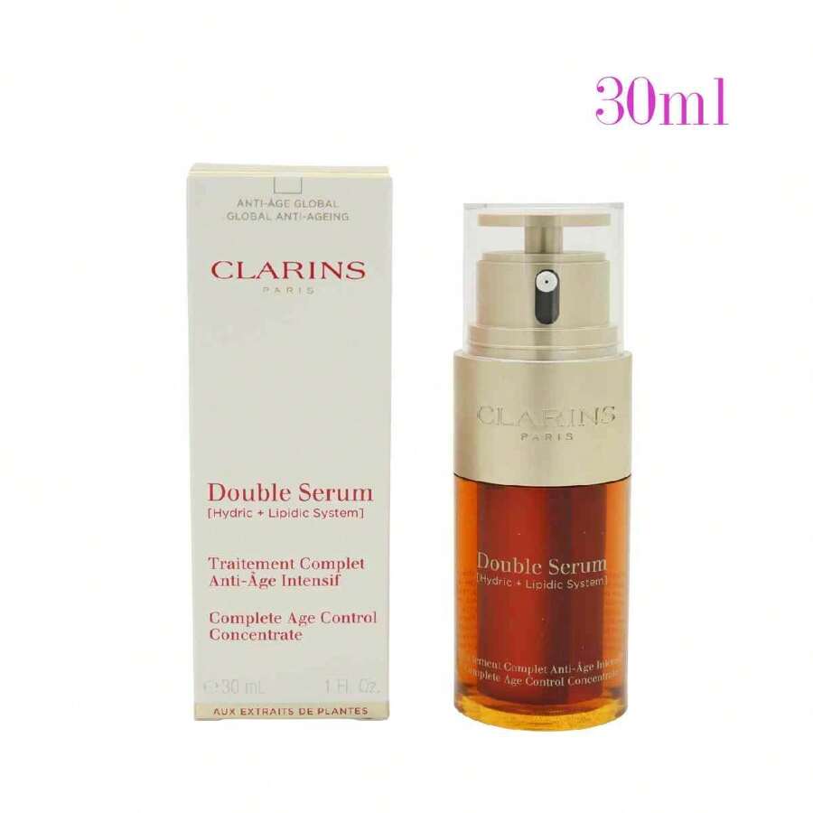 Clarins Doble serum de regeneración, nutrición, hidratación, oxigenación y protección de 30ml/50ml/75ml/100ml