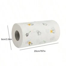 1入/2入組厚實可水洗免油潔面紙，適用於濕、乾兩用，不沾油的洗碗布