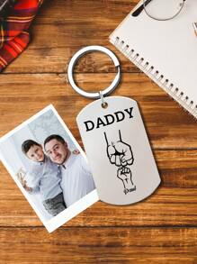 Llavero personalizado para papá, regalo del día del padre. Llavero personalizado con los nombres de los hijos e hijas, llaveros hechos a medida para papá, regalo de día del padre, regalo personalizado para hombres, regalos de cumpleaños, regalos de aniversario, regalos para papá, regalos para esposo