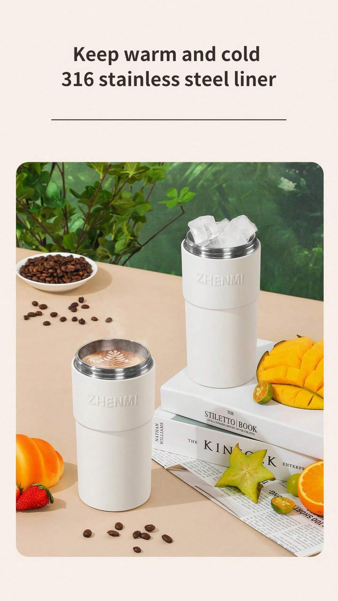 Stainless Steel Inner Electric Juicer Cup, Portable Wireless Multi