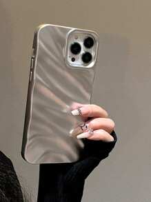 Funda de teléfono suave con patrón de onda 3D minimalista compatible con iPhone 16 Pro Max/16/16 Pro/16 Plus/15/15 Pro Max/15 Pro/11/12/13/14 Pro Max/11 Pro/11 Pro Max/12 Pro/12 Pro Max/13 Pro/13 Pro Max/14 Pro/14 Pro Max, de calidad premium creativa