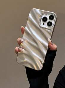 Funda de teléfono suave con patrón de onda 3D minimalista compatible con iPhone 16 Pro Max/16/16 Pro/16 Plus/15/15 Pro Max/15 Pro/11/12/13/14 Pro Max/11 Pro/11 Pro Max/12 Pro/12 Pro Max/13 Pro/13 Pro Max/14 Pro/14 Pro Max, de calidad premium creativa