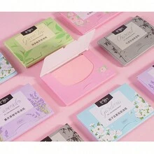 100 Pcs Oil Blotting Sheets Bamboo Charcoal Green Tea Lavender Blotting Paper For Face Matte Oil Absorbing Tissues Makeup Friendly Long Lasting Shine Control Facial Film Plant Essence Portable Refreshing Great Absorbent For Oily Skin Care Men & Women - Multicolor - View 4