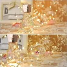 12 Pk 6.6ft 20 LED Copper Wire String Fairy Lights Xmas DEcoor With Battery