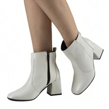 LAZZLU SHOES Women Fashion Boots - 米色 - 查看 2