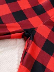 Tween Girl 3pcs Plaid Print Elastic Waist Pants Wearable In All Seasons - Multicolor - View 5