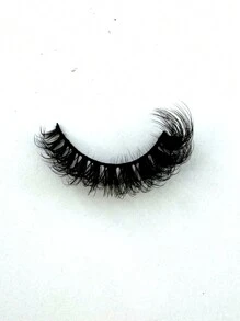 20 Pairs Fake Eyelashes Thick Long False Eyelashes Dramatic Lashes 3D Faux Mink Eyelashes Wholesale Full Strip False Eyelashes Manga Lashes Thick Lashes Cat Eye Fluffy Faux Artificial Mink Lashes D Curl Fake Eyelashes For Daily Party Cosplay Makeup - Black - View 9