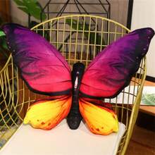 Juguetes de peluche realistas de mariposas, almohadas suaves de mariposas de peluche, cojín lumbar, decoración de habitación, regalos para cumpleaños/Navidad/Año Nuevo (Pueden ocurrir ligeras diferencias de color debido a variaciones en el lote de telas, pero el producto real será similar a la imagen promocional)