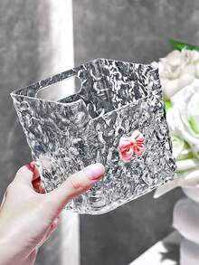 浴室置物架馬桶收納架掛式收納籃，掛牆式(無需鑽孔)，適用於各種化妝品、毛巾和垃圾桶 - 彩色 - 查看 12