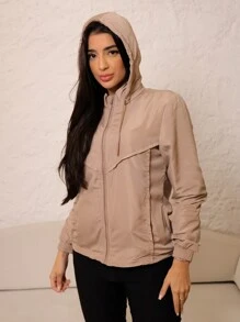 Women Jackets - Beige - View 5
