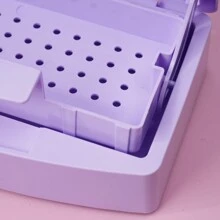 TOEDO Nail Care Tool Sterilizer, Tweezers Sterilization Tray, Nail Care Supplies, Hair Salon, Essential Nail Technician Tools - Purple - View 3