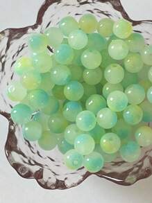 100pcs Bead DIY Jewelry Accessory - Blue - View 14