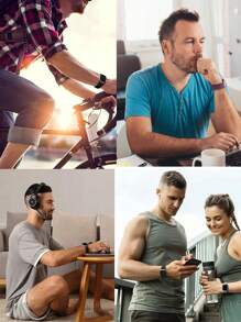 2 件装升级加长运动表带，兼容 表带 38 毫米 40 毫米 41 毫米 42 毫米 44 毫米 45 毫米 46 毫米 49 毫米，柔软硅胶防水表带，兼容 Series 11 10 9 Ultra 8 7 6 5 4 3 2 1 SE 女士男士替换表带腕带 - 黑色和星光白 - 查看 9