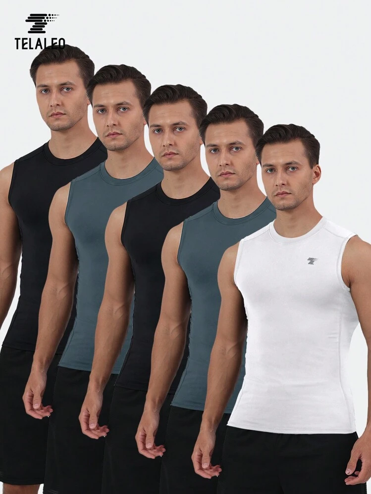 Athletic compression tank top shop