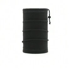 男女均適用的毛絨多功能3合1冬季頸部保暖柔軟口罩圍巾，適用於寒冷天氣，滑雪，騎行，戶外活動 - A - 查看 15