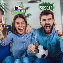 歐洲杯應援頭帶，德國足球比賽球迷裝飾頭帶和頭飾 - 彩色 - 查看 5